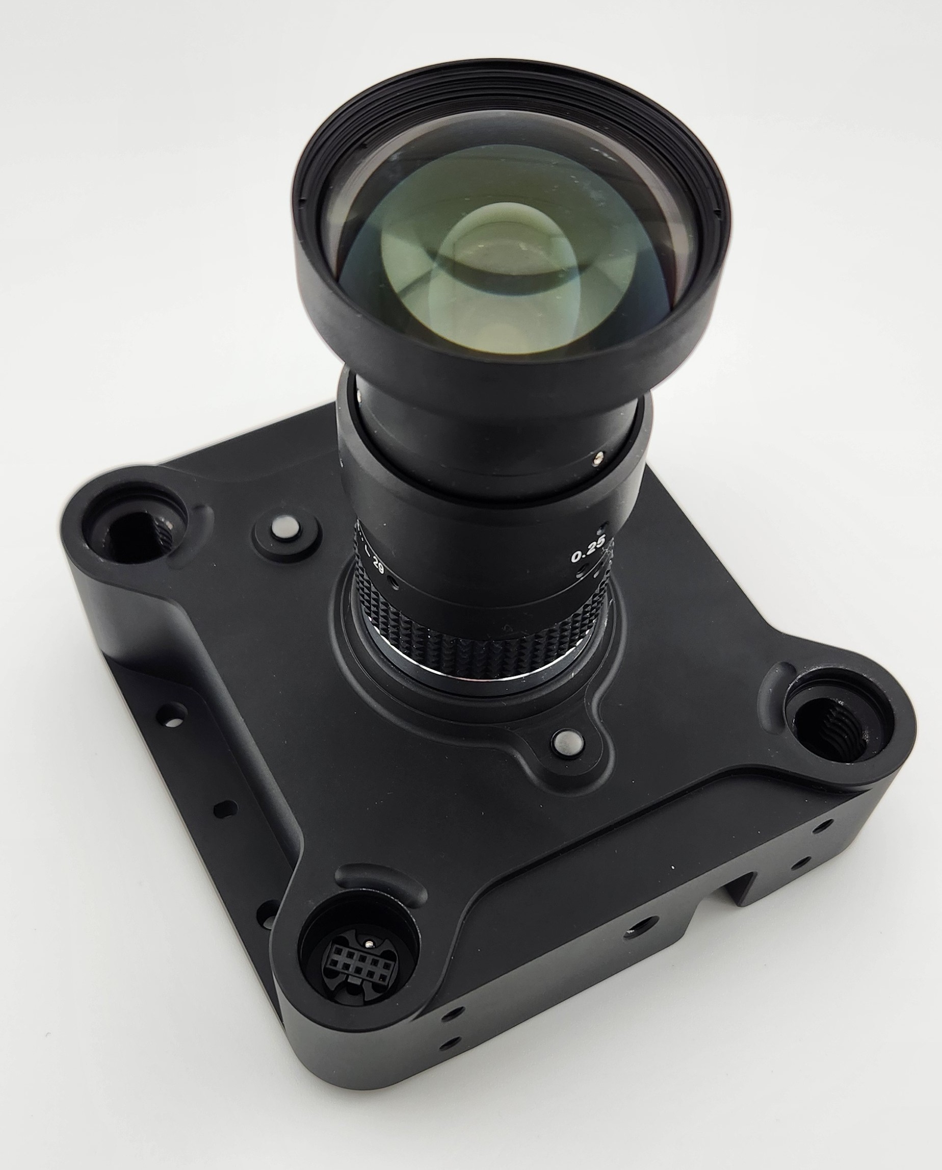 A VersaX camera without the ring light attached. 