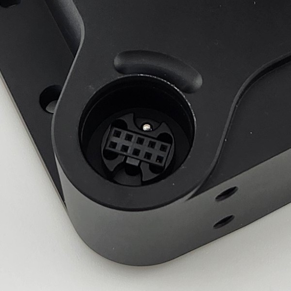 A photo of the Ring Light Connector on the VersaX Camera.